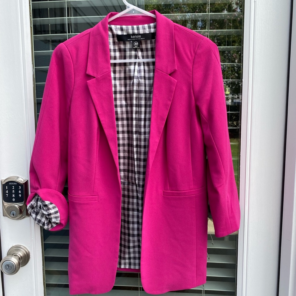 Kensie Hot Pink Blazer